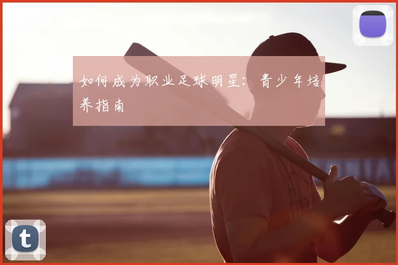如何成为职业足球明星：青少年培养指南